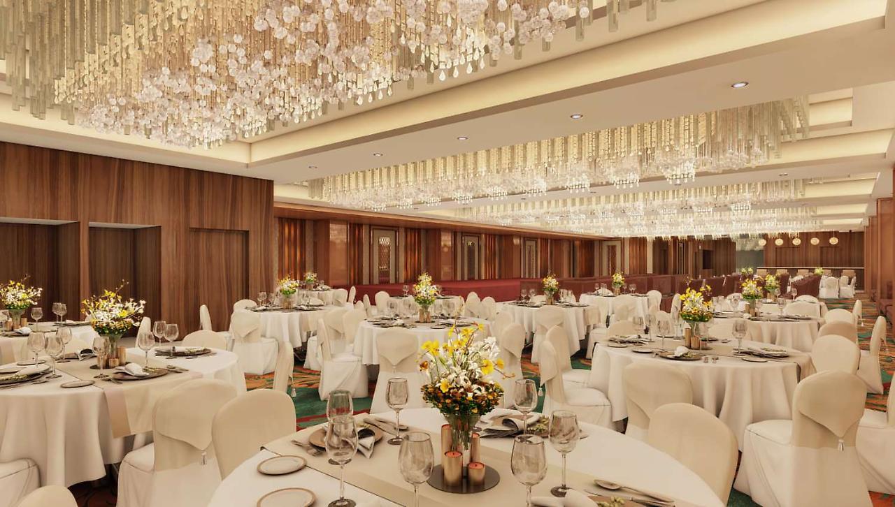 Radisson Blu Towers Kaushambi Delhi NCR Hotel Ghaziabad Bagian luar foto The Grand Ballroom