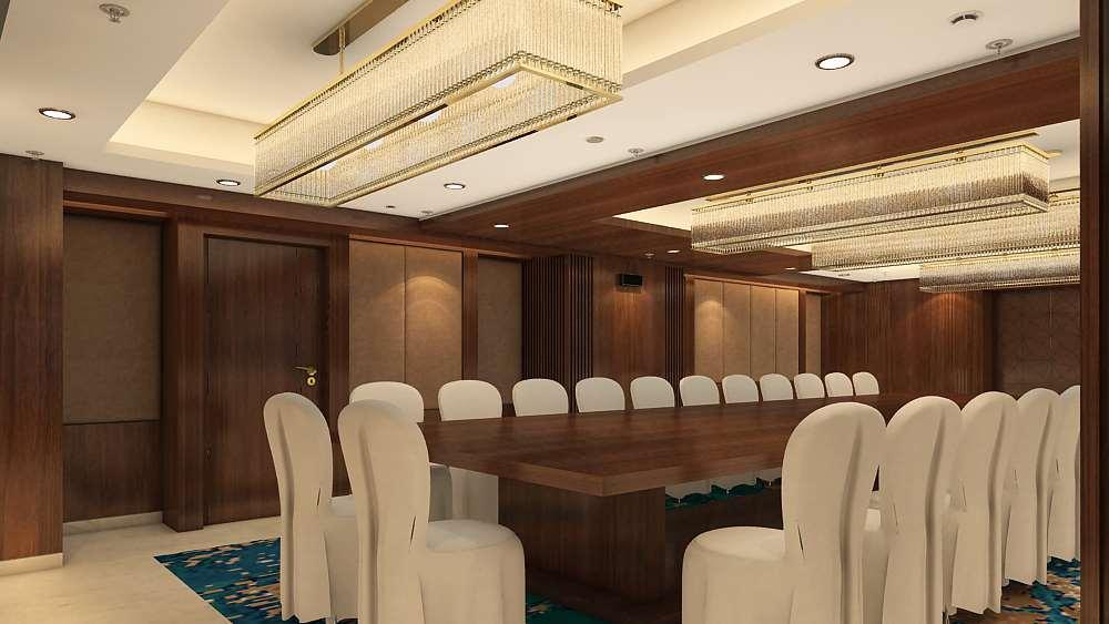 Radisson Blu Towers Kaushambi Delhi NCR Hotel Ghaziabad Fasilitas foto The interior of the meeting room